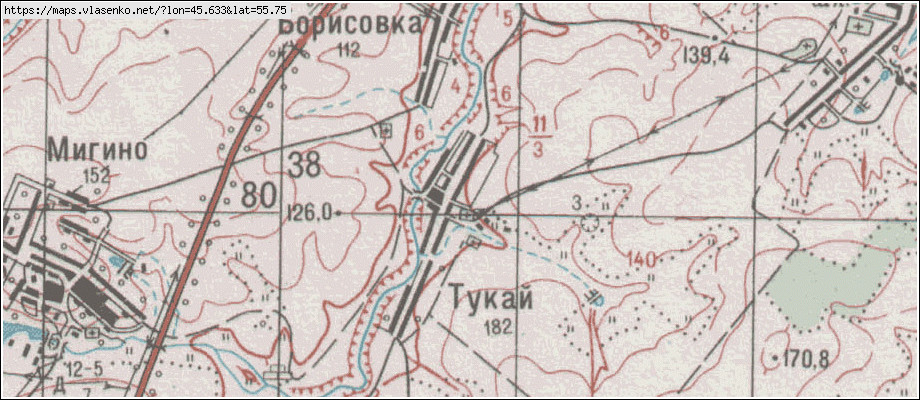 Карта сергача с улицами и номерами